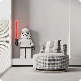 【现代 单人沙发 单人休闲椅3D模型 GBH21577699737】 