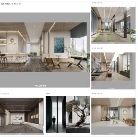 现代风格沉浸式归家体验感入户架空层&公区设计方案PPT模板(可编辑)
