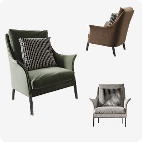 【现代 沙发椅 单人沙发3D模型 GFH21577660998】 