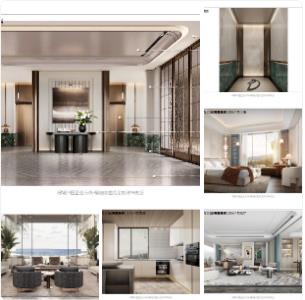 海南三亚绿城潮鸣苑豪宅公区+样板间精装设计方案 | PPT（可编辑）+PDF+JPG | 168P | 243M