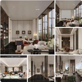 绿城福州芝澜月华架空层公区设计方案 | PPT（可编辑）+PDF+JPG | 92P | 255M