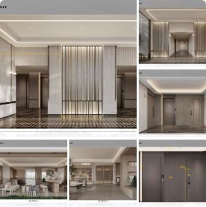 【燕语堂】成都九林语公区架空层室内精装深化设计方案 | PPT（可编辑）+PDF+JPG | 39P | 68.8M