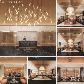 【矩阵*横】万科&middot;长沙茶子山项目滨江一号售楼处+地下会所+住宅公区入户大堂+架空层室内深化设计方案 | PPT（可编辑）+PDF+JPG | 110P | 510M