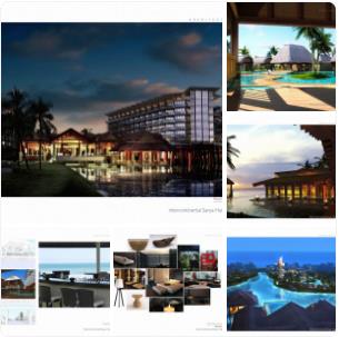 【HBA】三亚海棠湾喜来登度假酒店 | 大堂+电梯厅+客房+休闲区 | 实景图+效果图+施工图纸+平面图+立面图 | PDF+CAD | 283P