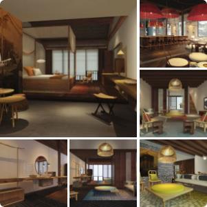 【Dariel Studio】宁波韩岭村花间堂精品民宿酒店 | 效果图 | 软装设计+施工图+平面图 | PDF+CAD | 66P | 2.79G