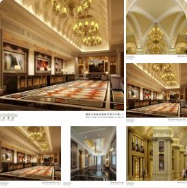 【金螳螂】武汉洲际酒店 | 建筑+大堂+客房+会议中心+餐厅 | 实景图+效果图+软装概念+会议中心方案设计+施工图纸+平面图+彩平+立面图 | PDF+CAD+PPT | 81P | 27G
