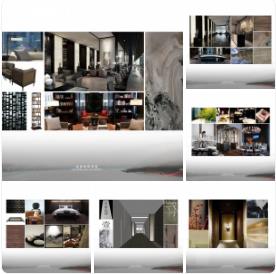 【金螳螂】成都锦苑宾馆方案 | 建筑 | 效果图+施工图纸+平面图+彩平 | PDF+CAD +PPT | 24P | 147M
