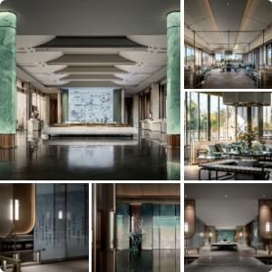 【漫思设计&元禾大千】1800㎡ | 建发&保利印象青城售楼处 风雅宋韵，居伴青城！| 设计方案+实景图 | PPT（可编辑）+PDF+JPG | 159P 宋代美学