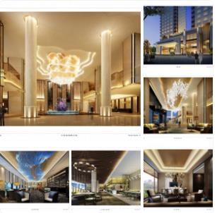 【CCD】山东临析大酒店效果图 | PPT+JPG | 23P
