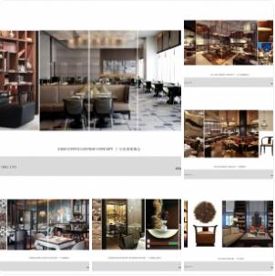 【CCD】长沙三景华御酒店 | 概念方案+效果图+施工图+物料表+施工图+平面图+立面图 | PPT+CAD+PDF+JPG | 41P | 127.2M