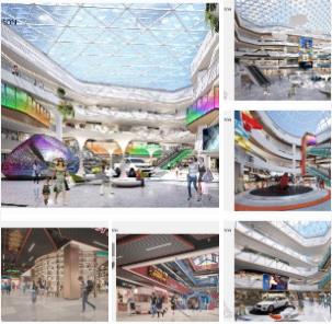 永川爱情广场项目商业中心综合体室内设计方案  PPT（可编辑）+PDF+JPG  143P  234M