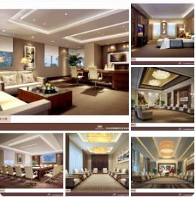 【金螳螂】中国驻韩国大使馆  效果图+施工图纸  PPT+PDF+CAD  16P 212M
