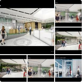 成都西部国际金融中心写字楼SOHO共享办公空间室内装修工程设计方案 | PDF+JPG | 293P | 387M