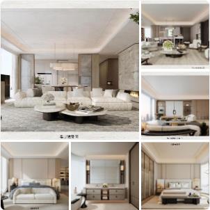 【CCD】成都华润50亩地块项目华宸府样板间设计方案 | PPT+PDF+JPG | 57P | 42.6M