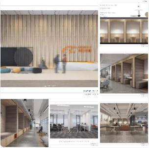 上海虹桥阿里中心共享办公项目室内方案设计  PPT（可编辑）+PDF+JPG  54P  226M