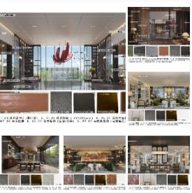 【李益中】泉州华润悦府售楼处会所精装精装室内设计方案  PPT（可编辑）+PDF+JPG  104P  501M