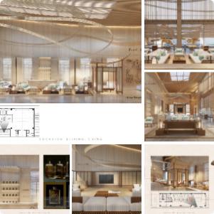 【GBD】北京顺义售楼部室内设计方案  PPT（可编辑）+PDF+JPG  49P