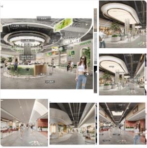 贵阳中建·华府地下一层商业美食街空间设计方案  PPT（可编辑）+PDF+JPG  36P  56.6M