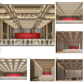 长治国际会议中心室内设计方案 | PPT+PDF+JPG | 41P | 245M