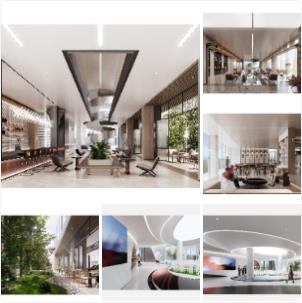 湖北三宁集团有限公司总部办公基地(含高层厂房办公楼+企业展厅+员工餐厅)室内装饰设计方案 | PPT+PDF+JPG | 81P | 103M