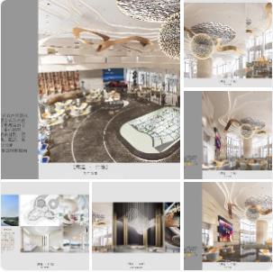万达仁怀茅台项目售楼中心展示区室内设计深化方案 | PPT（可编辑）+PDF+JPG | 52P | 159M