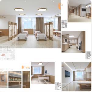 社区卫生服务中心中医馆装饰改造工程设计方案 | PPT+PDF+JPG | 24P | 85.3M